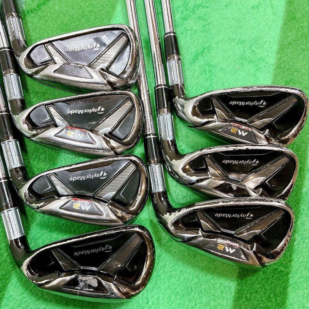 【訳あり品】TaylorMade M2 アイアンセット 7本 メンズ 右