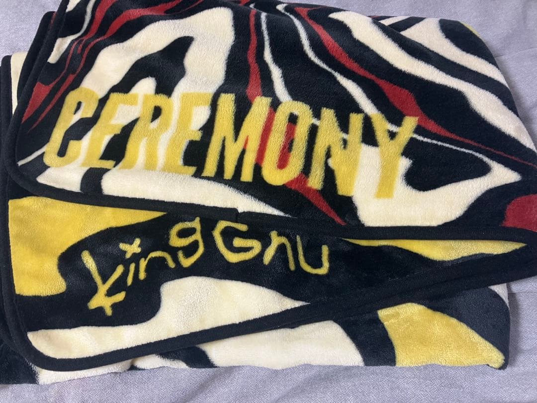 King Gnu CEREMONY ブランケット