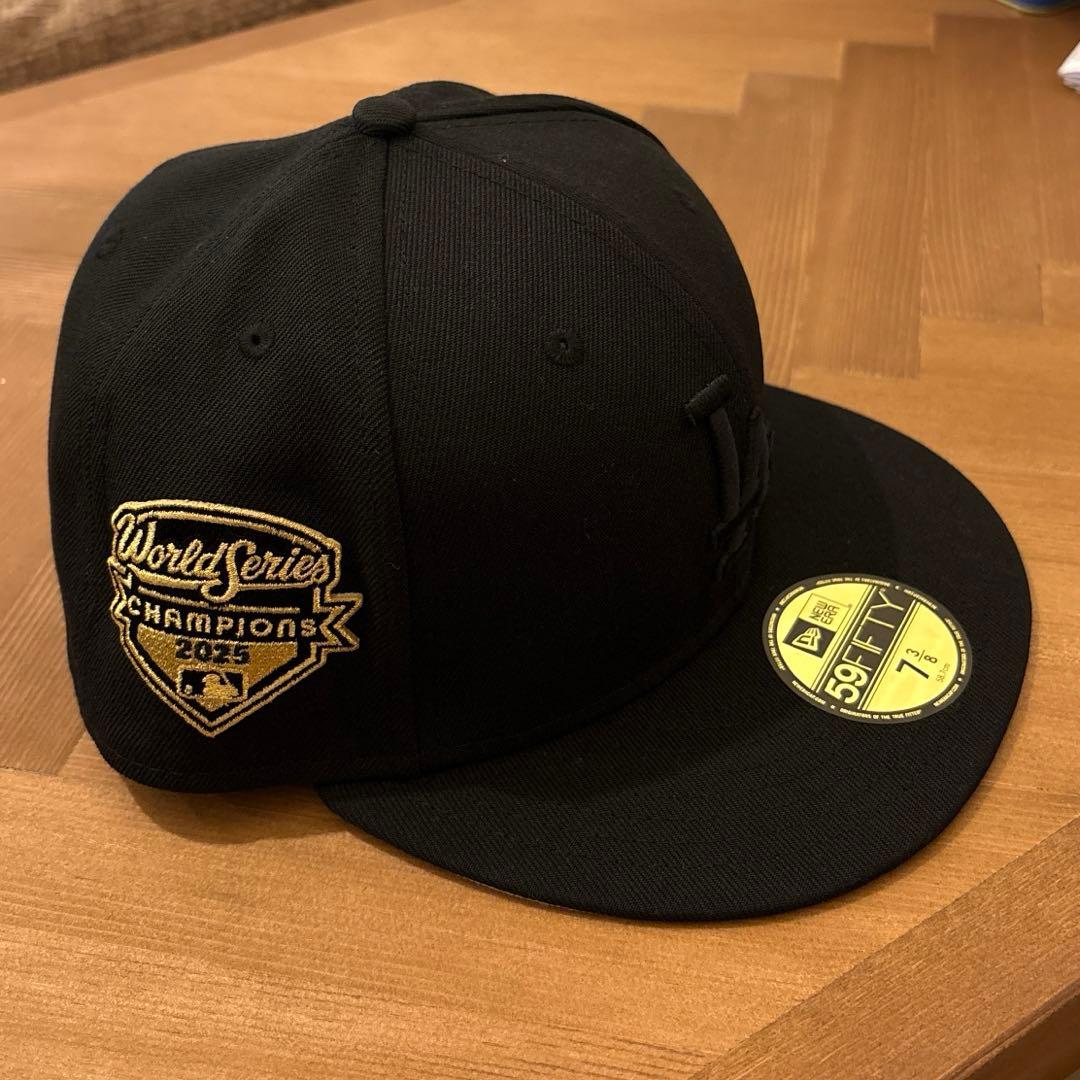 ドジャース公式　ワールドシリーズチャンピオン2025 レア　ブラック　ニューエラ