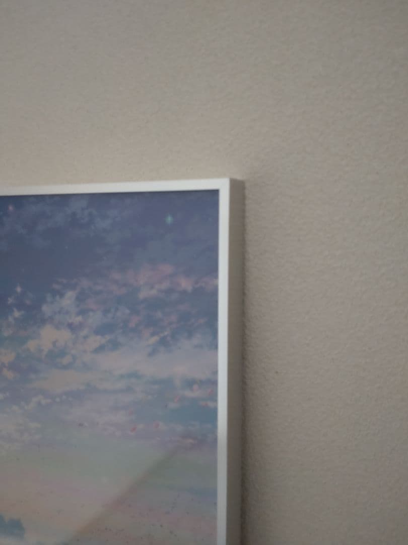 新海誠監督 すずめの戸締まり 直筆サイン入りポスター UVカットアクリル製額縁付