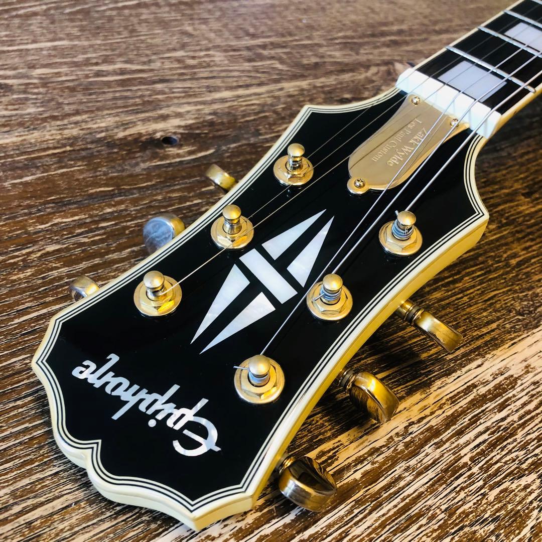 Epiphone ザックワイルド シグネイチャー レスポールカスタム ブルズアイ