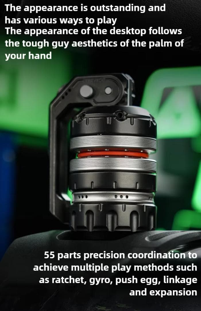 Muyi NAYICI DEMOMANフィジェットトイEDC チタン製