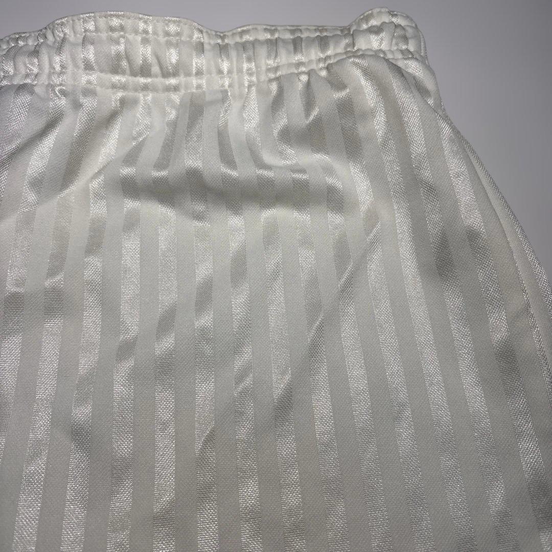 【極美品/希少】90s UMBRO シャドーストライプ サッカーパンツ白赤L相当