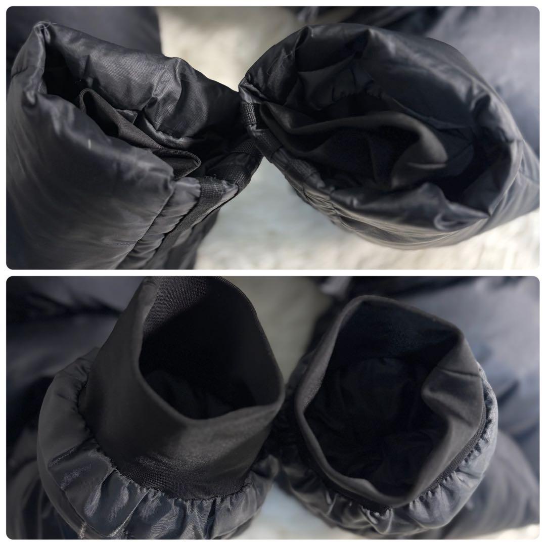 adidas アディダス ベンチコート ブラック ダウン ロング丈 フーディー