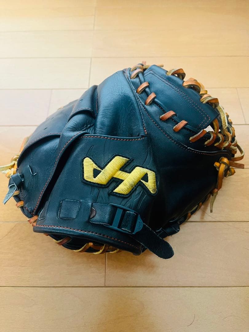 【美品】ハタケタマ　キャッチャーミット　軟式　一般大人用