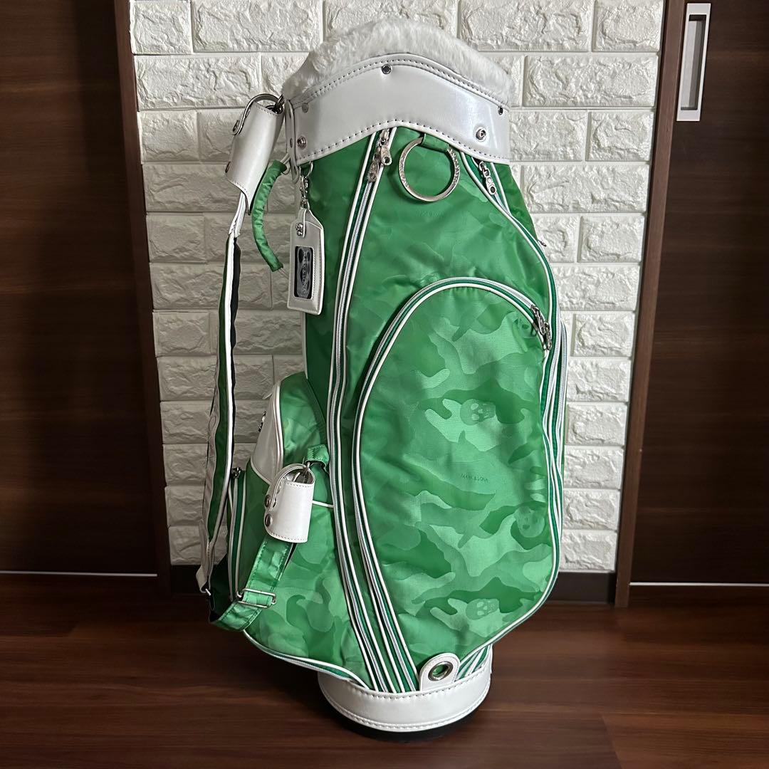 希少 美品 MARK&LONA Gauge Camo Cart Bag グリーン