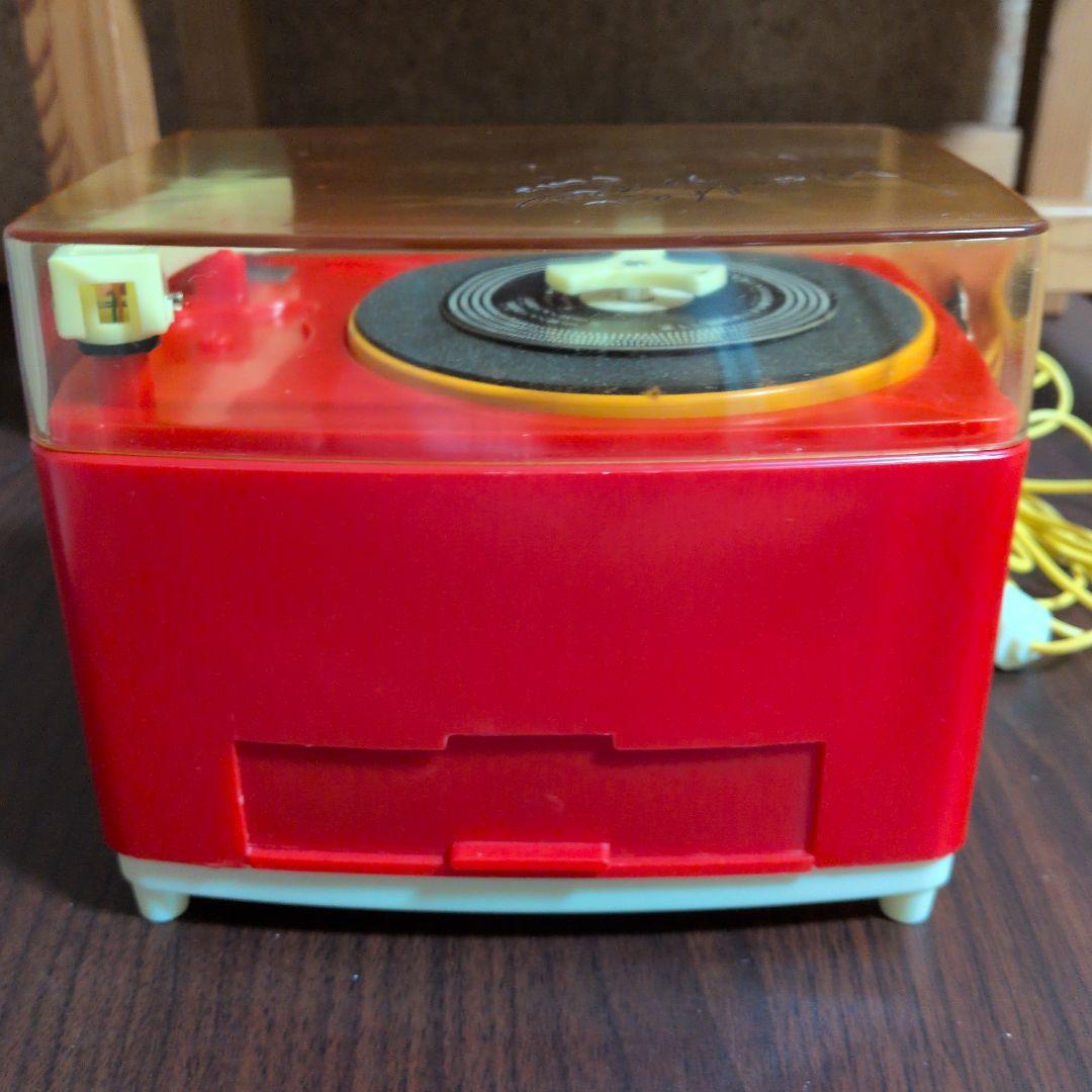 レコードを聴きながらマイクで歌える　アグネスチャンスタープレイヤー　レトロ玩具