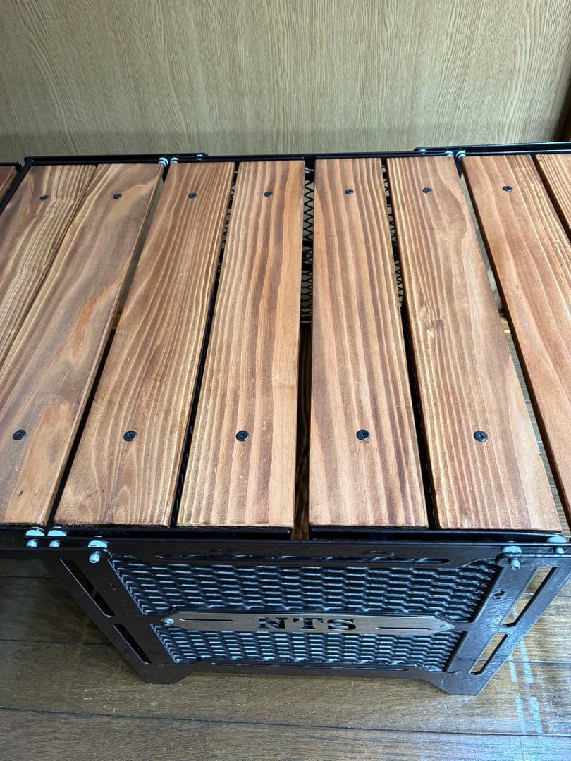 Lサイズ　ネイチャートーンズ　サイドアップボックス&テーブル キャンプ　焚き火