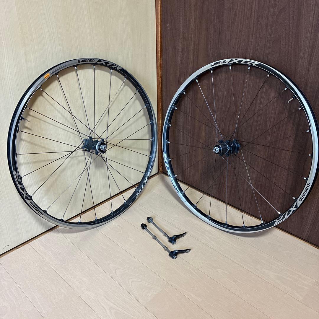 XTR WH-M985 前後 SHIMANOフリー センターロック クイック式