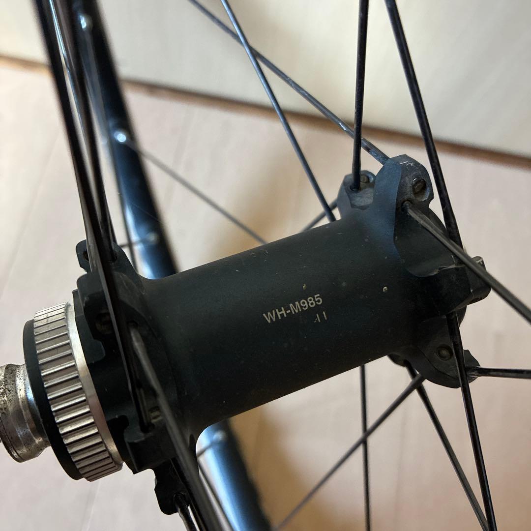 XTR WH-M985 前後 SHIMANOフリー センターロック クイック式