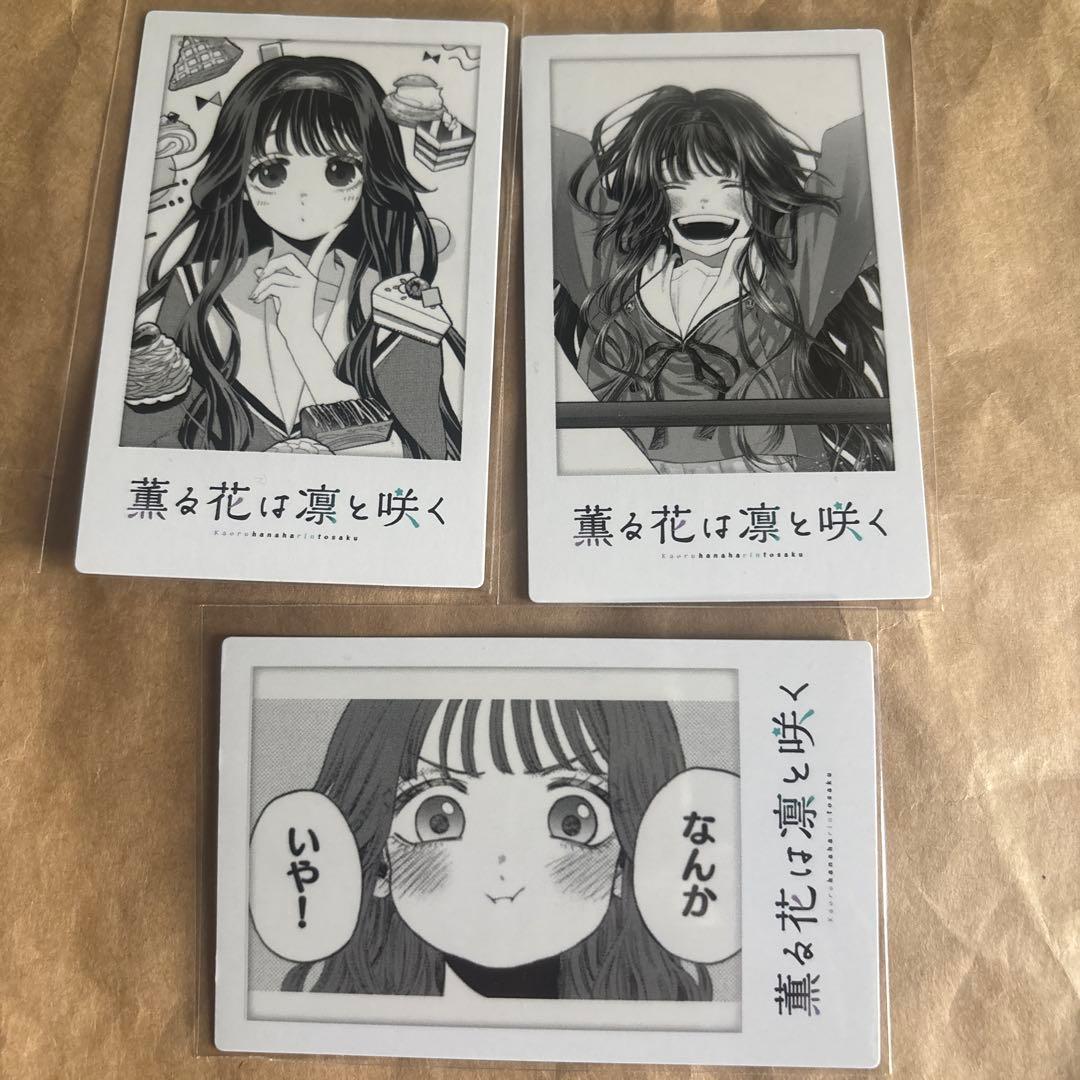 即購入⭕️ 薫る花は凛と咲く 和栗薫子 チェキ風カード ３枚セット