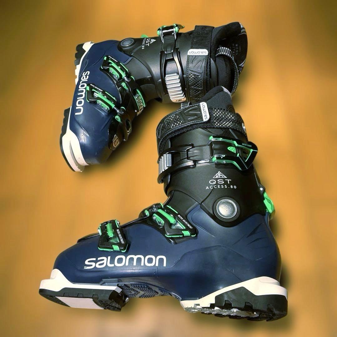幅広軽量サロモンQST ACCESS80 26.0-26.5cmハイク切替機能