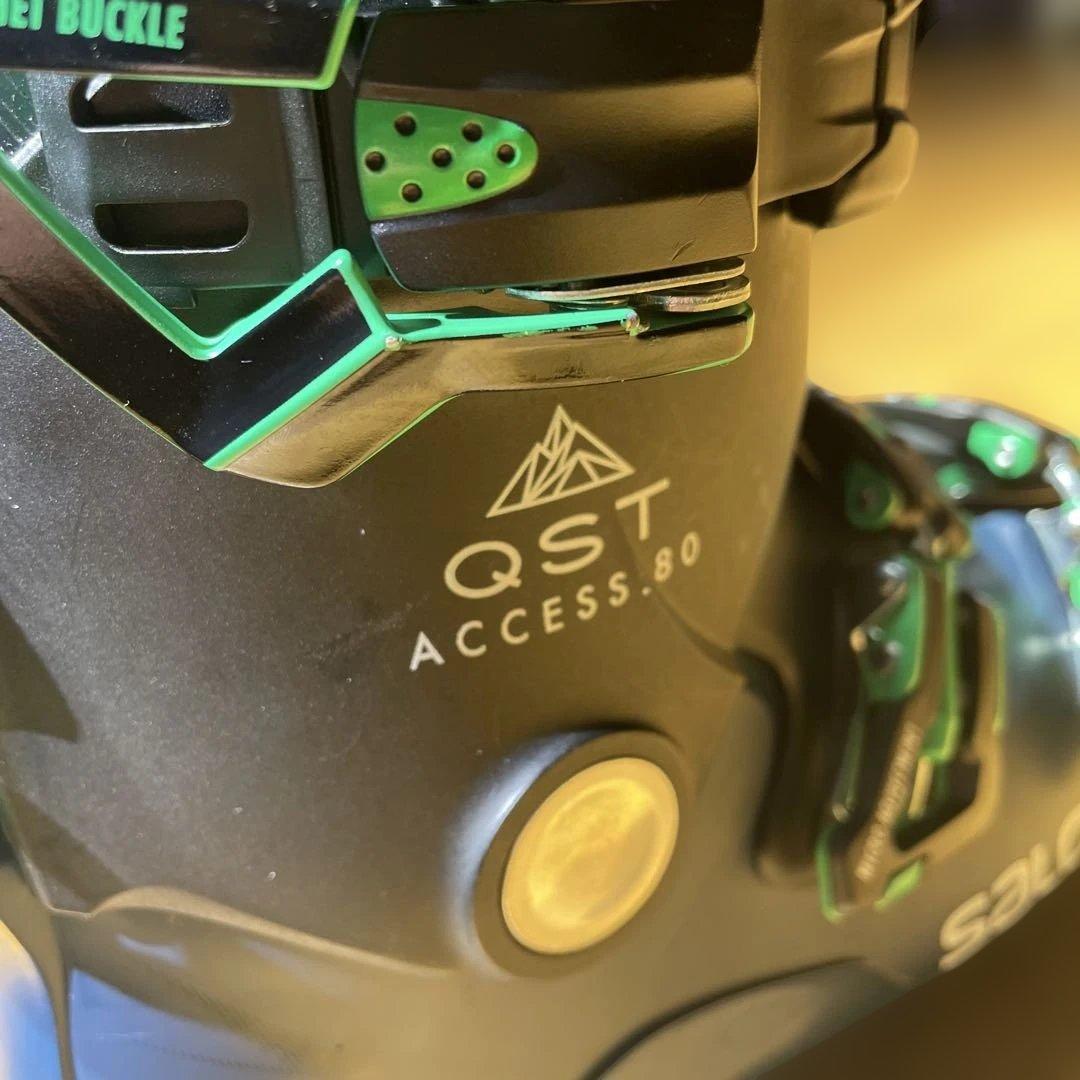 幅広軽量サロモンQST ACCESS80 26.0-26.5cmハイク切替機能