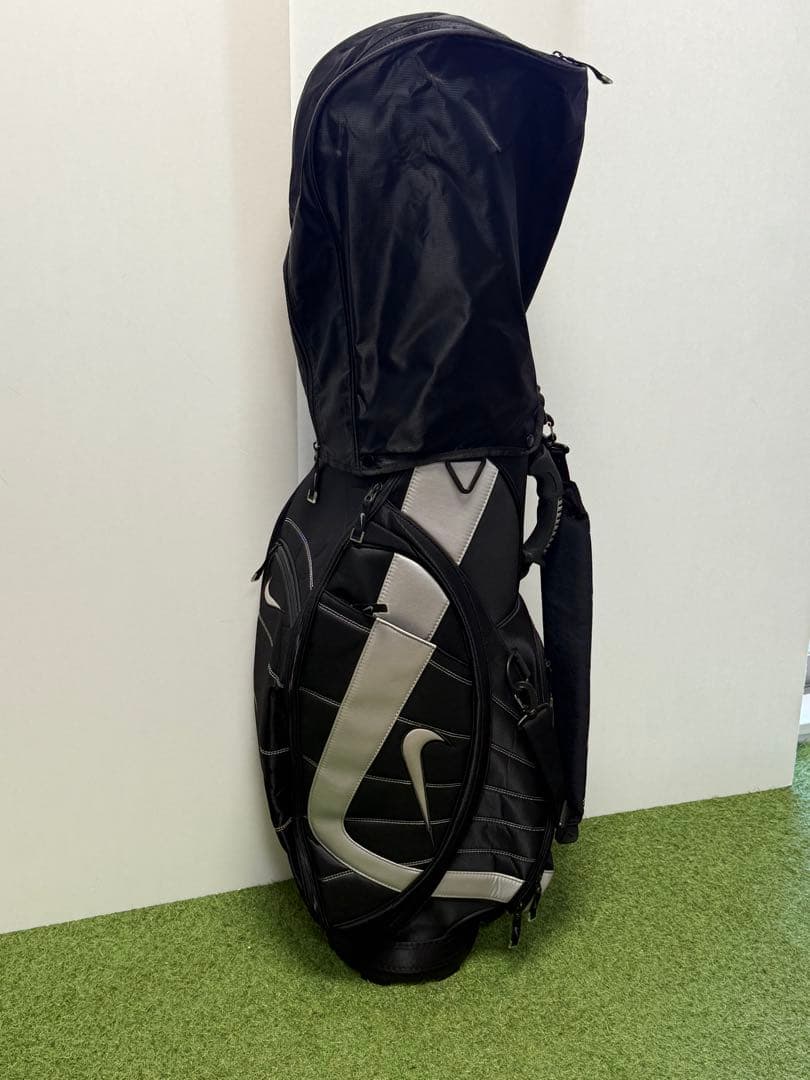 Nike キャディバッグ ブラック グレー ゴルフ ナイキ ケース