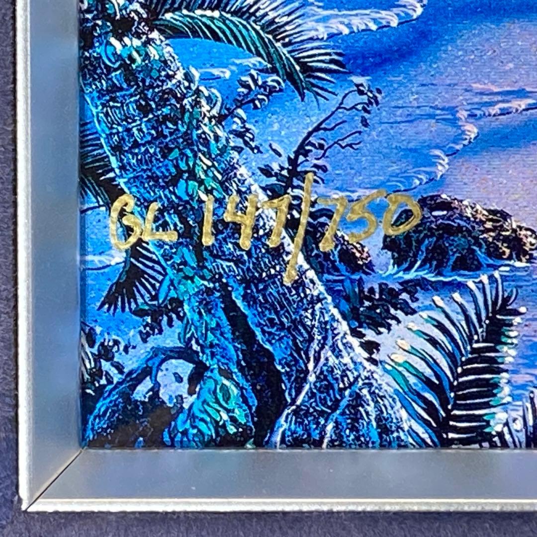 【美品版画】クリスチャン R ラッセン『ラハイナ シンフォニー 』キャンパス