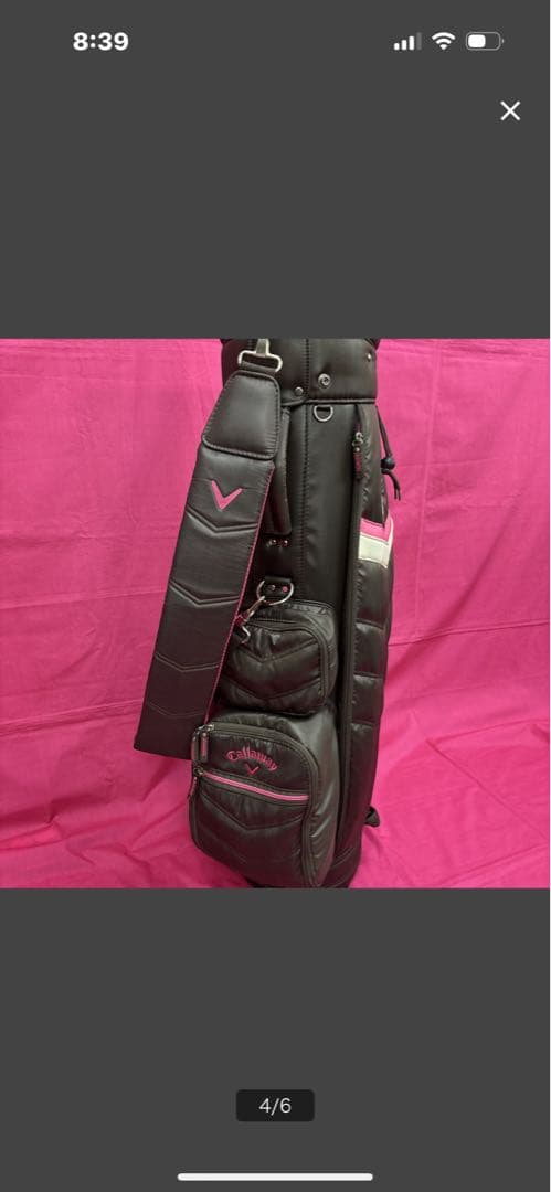 女性用　キャロウェイ　キャディバック