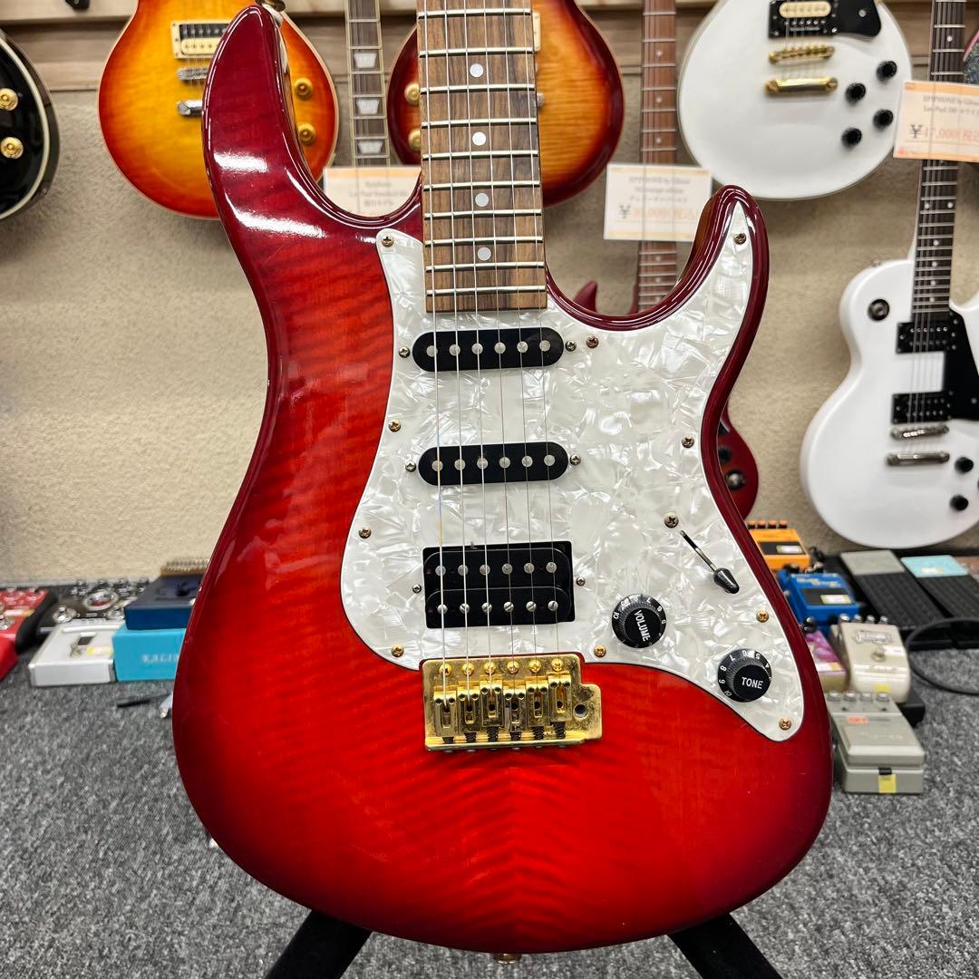 【10811】 Chatting bird ストラトキャスター タイプ レッド