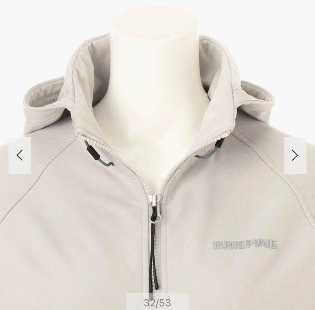 【新品・タグ付き】BRIEFING レディース パーカー フリース ベージュ L
