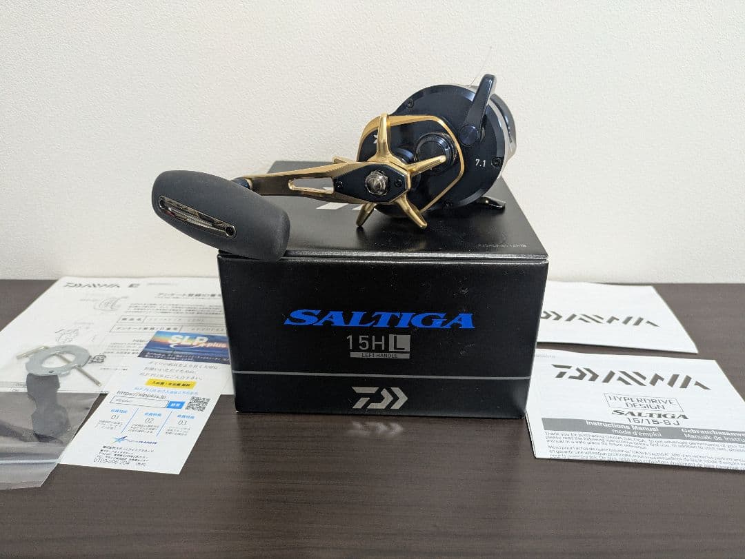 SALTIGA 15HL ソルティガ ほぼ新品ジギング ブリ・カンパチ・ヒラマサ