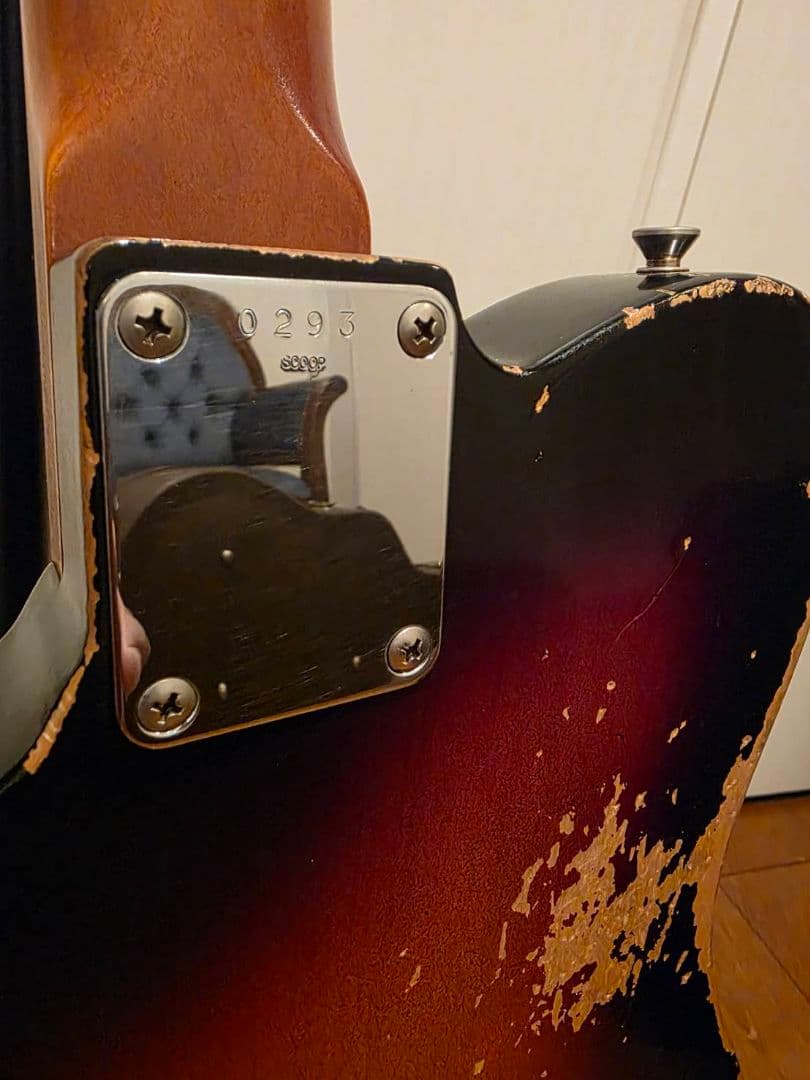 scoop Telecaster サンバースト ハードケース付き