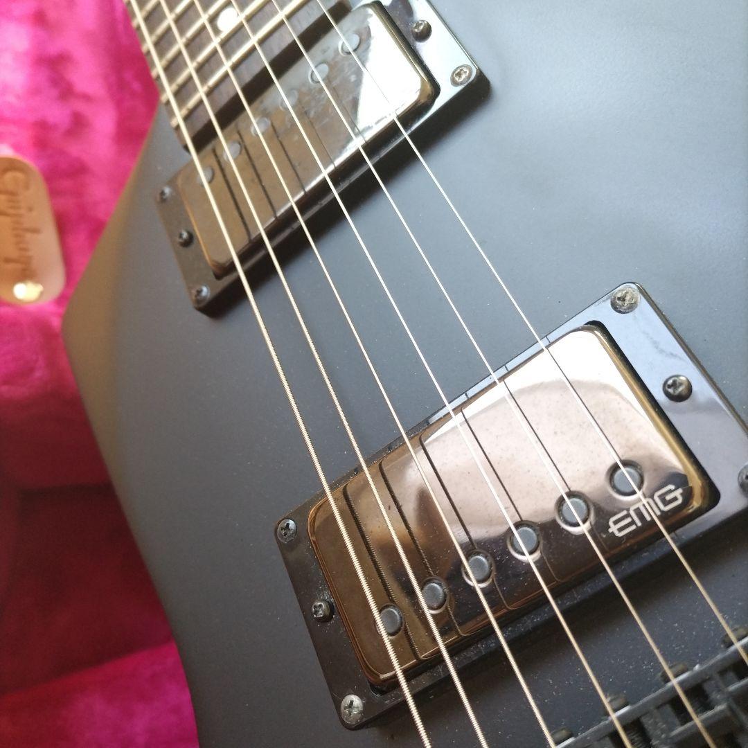 LTD エクスプローラータイプ エレキギター マットブラック メタリカ