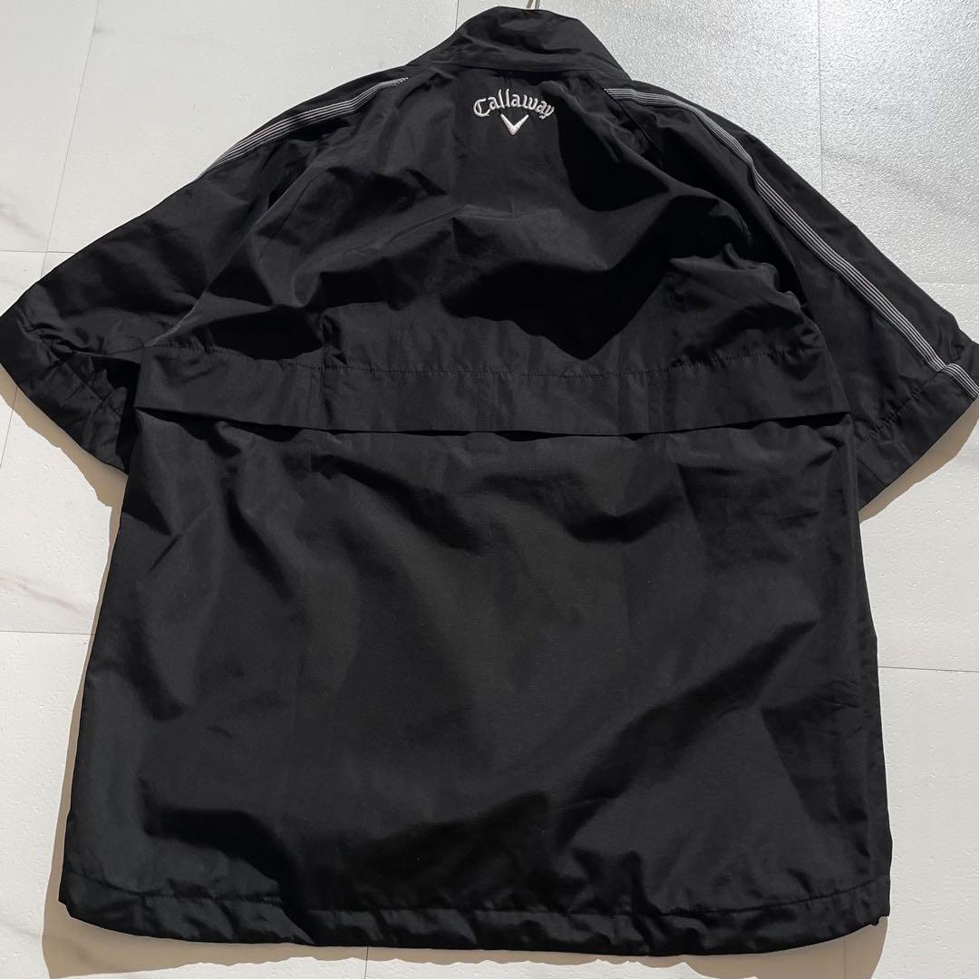 【美品✨】キャロウェイ レインウェア 2WAY ジャケット パンツ 黒 収納袋付