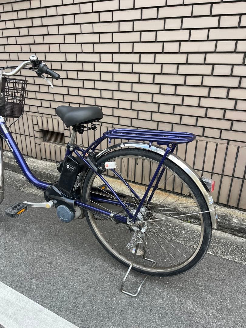 Panasonic 電動アシスト自転車 シティタイプ 紫
