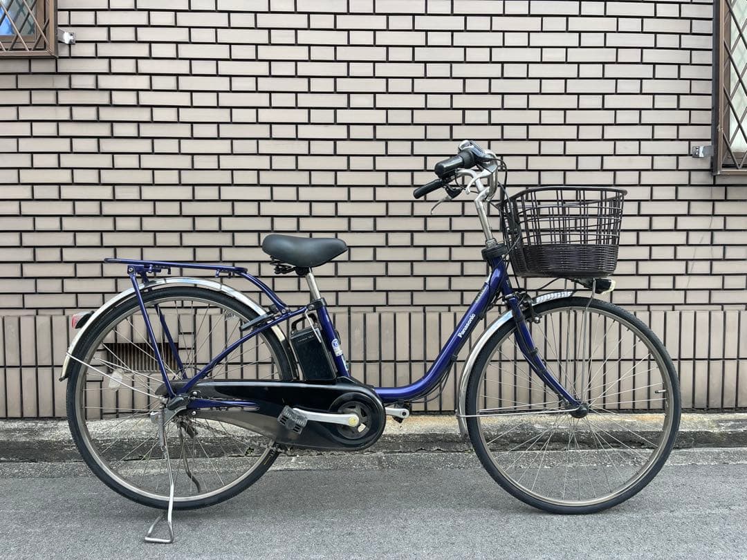 Panasonic 電動アシスト自転車 シティタイプ 紫