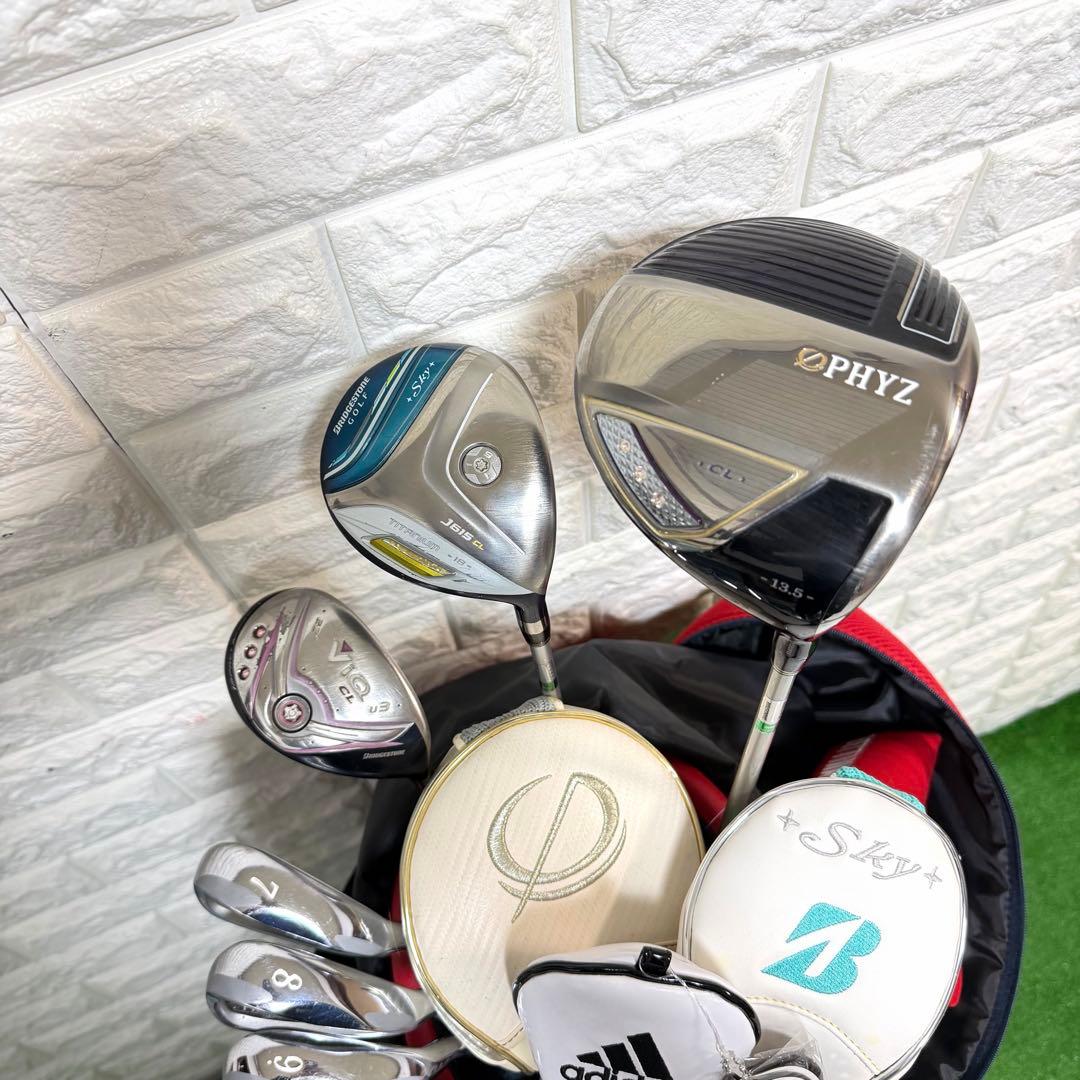 ゴルフセット　超豪華　PHYZ ベティナルディ　ラウンド仕様　レディース　右打ち