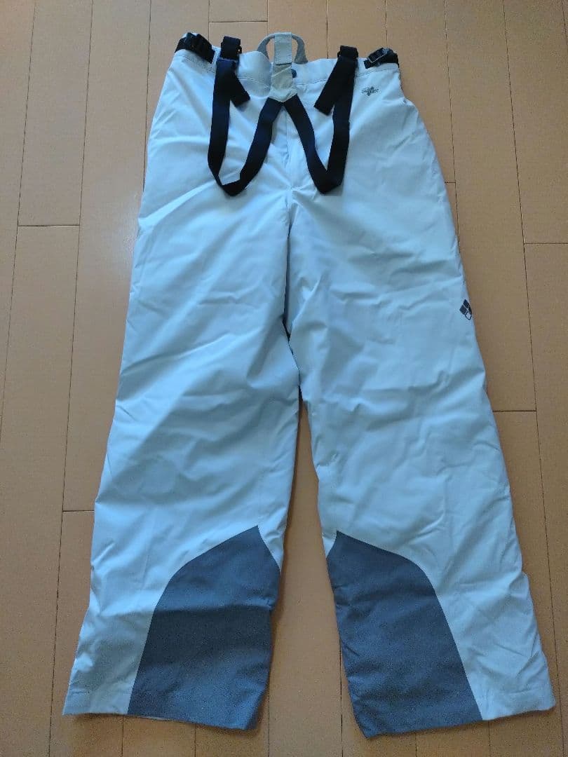 モンベル パウダーステップ パンツ 160 ライトグレー