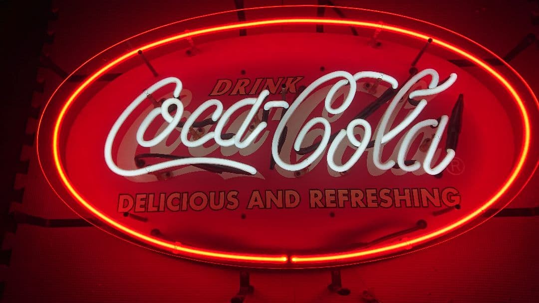 コカ・コーラ ネオン看板