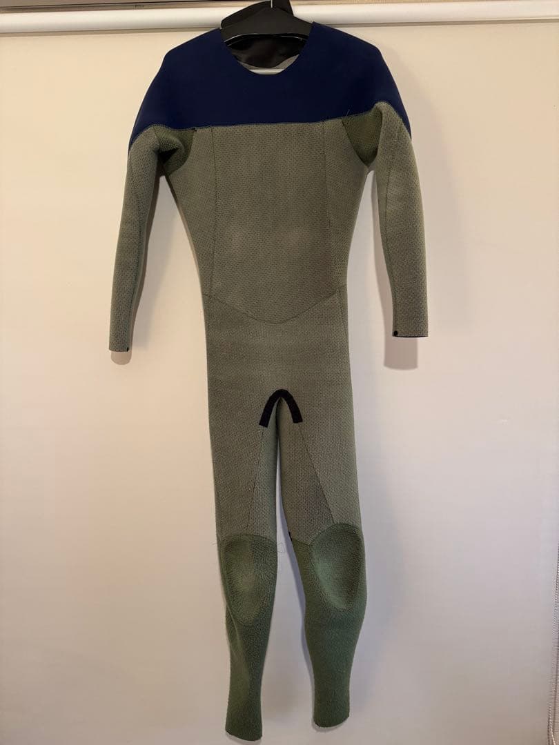 VIEW チェストジップ5/3セミドライフルスーツ 黒/グレー