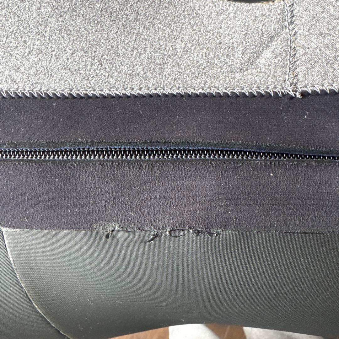 VIEW チェストジップ5/3セミドライフルスーツ 黒/グレー