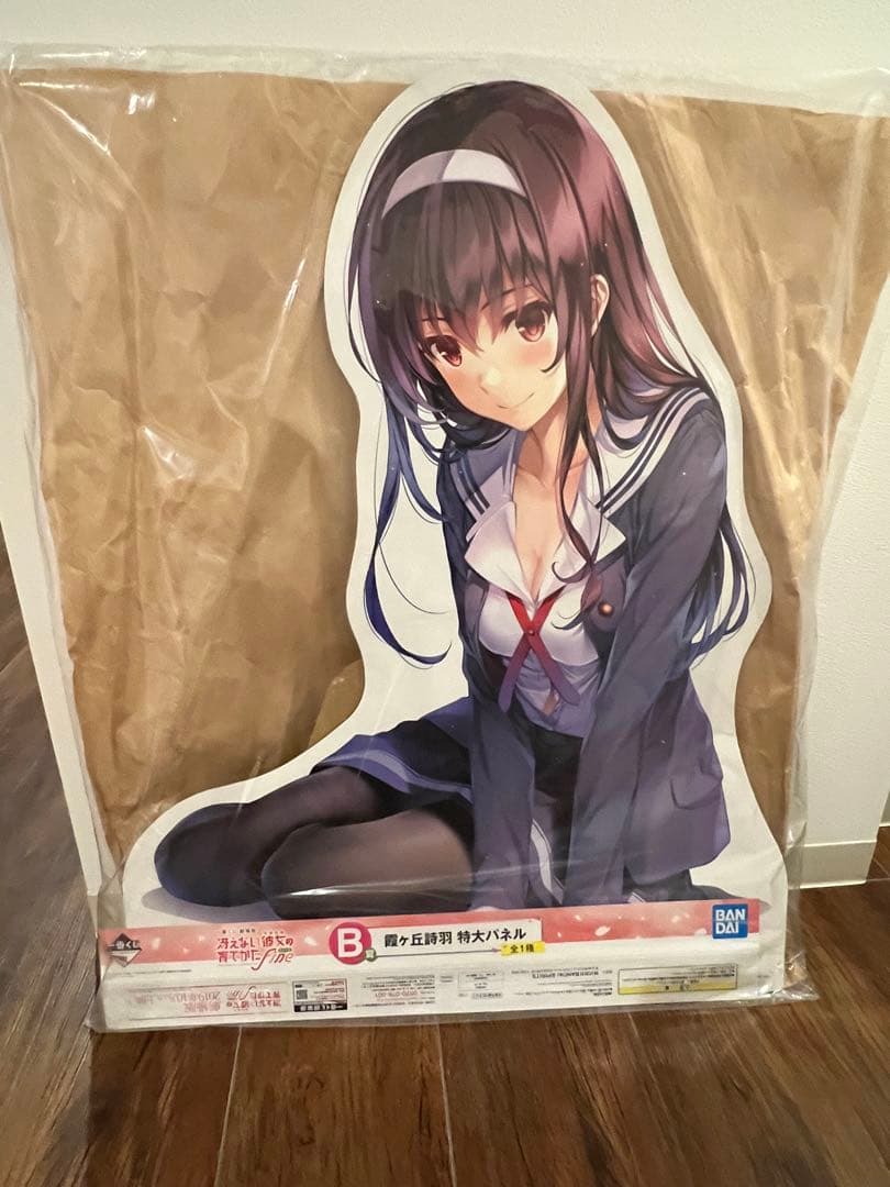 一番くじ　冴えない彼女の育てかた　特大パネル　B C D ラストワン　セット