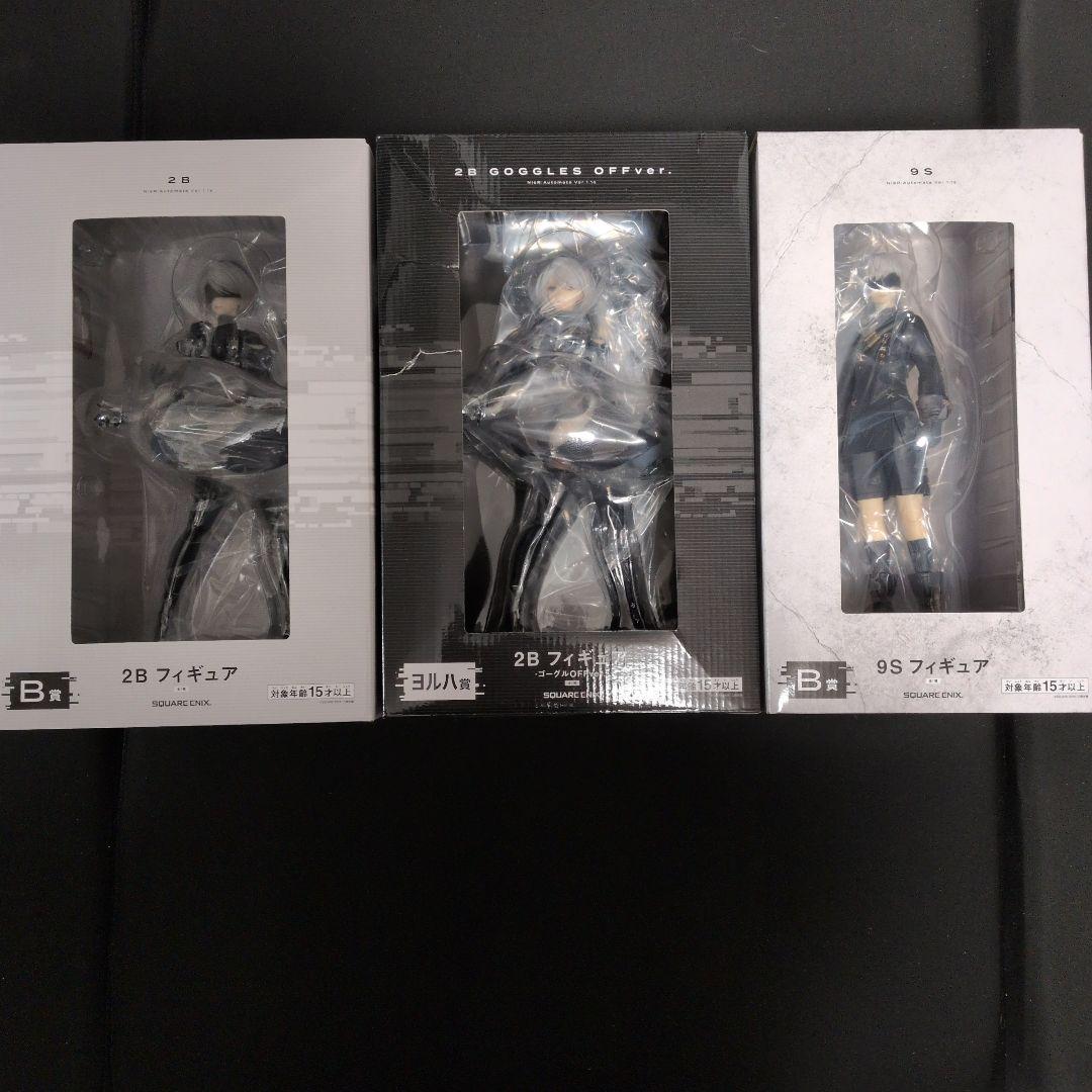 NieR:AutomataVer1.1a放送記念くじ 2B×2+9S 3個セット