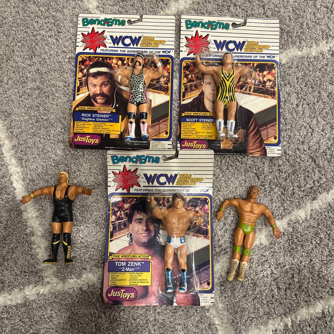 WCW BendEms フィギュアセット 5体