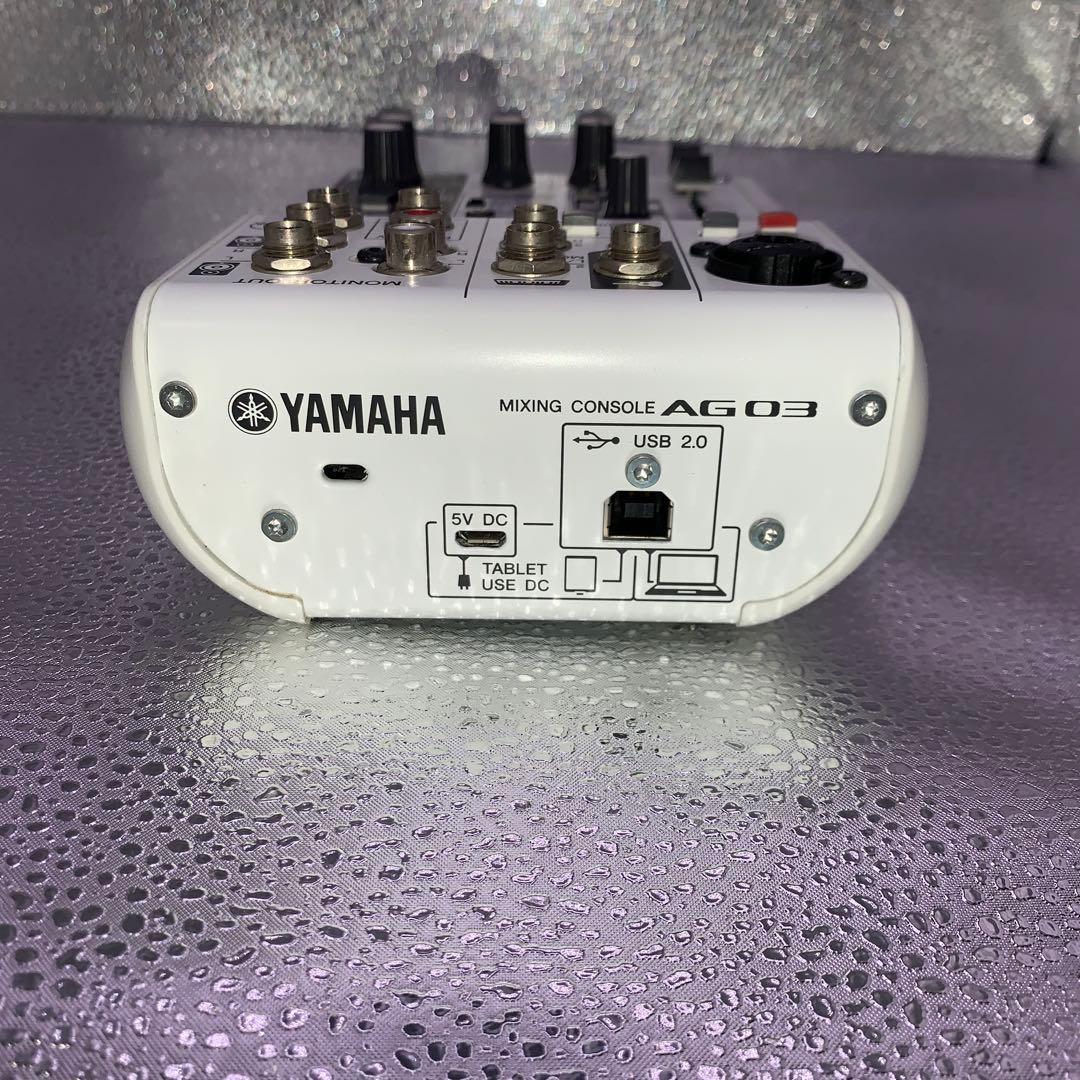Q3498 YAMAHA AG03 ミキシングコンソール　本体のみ