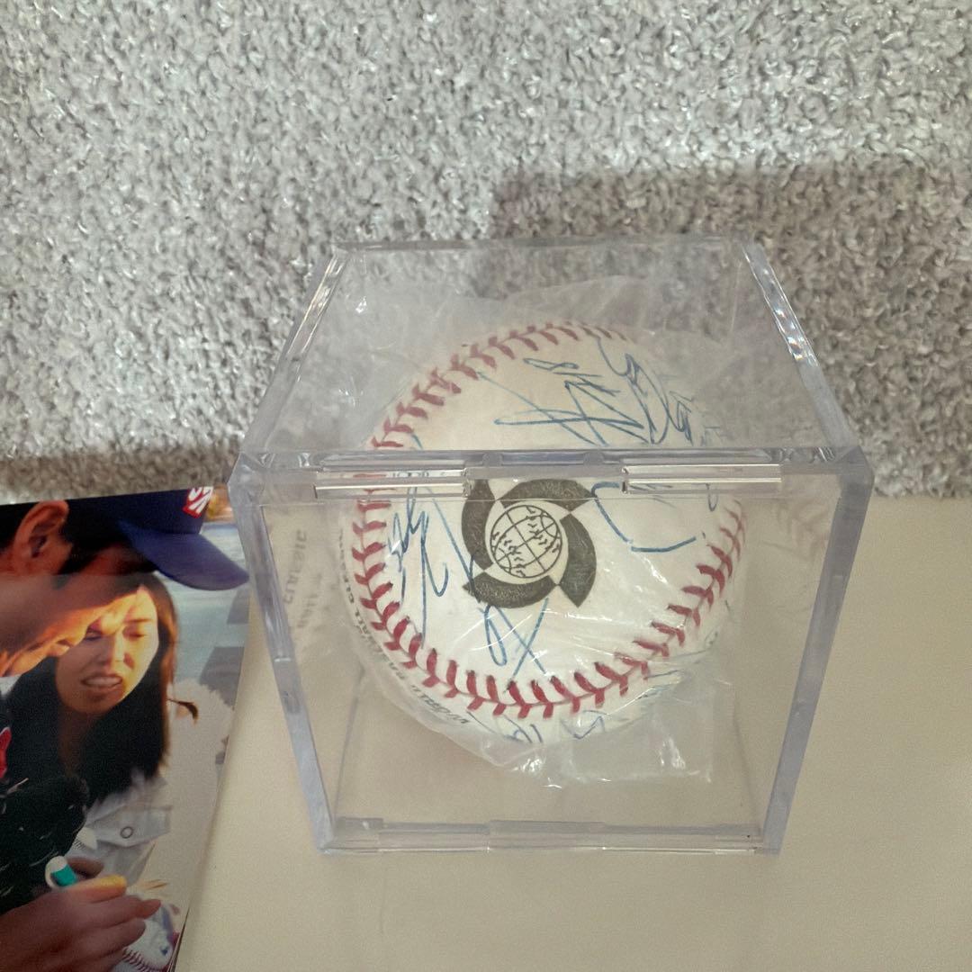 WBC2009 寄せ書きサインボール 20数名 ダルビッシュ 松坂大輔 里崎など