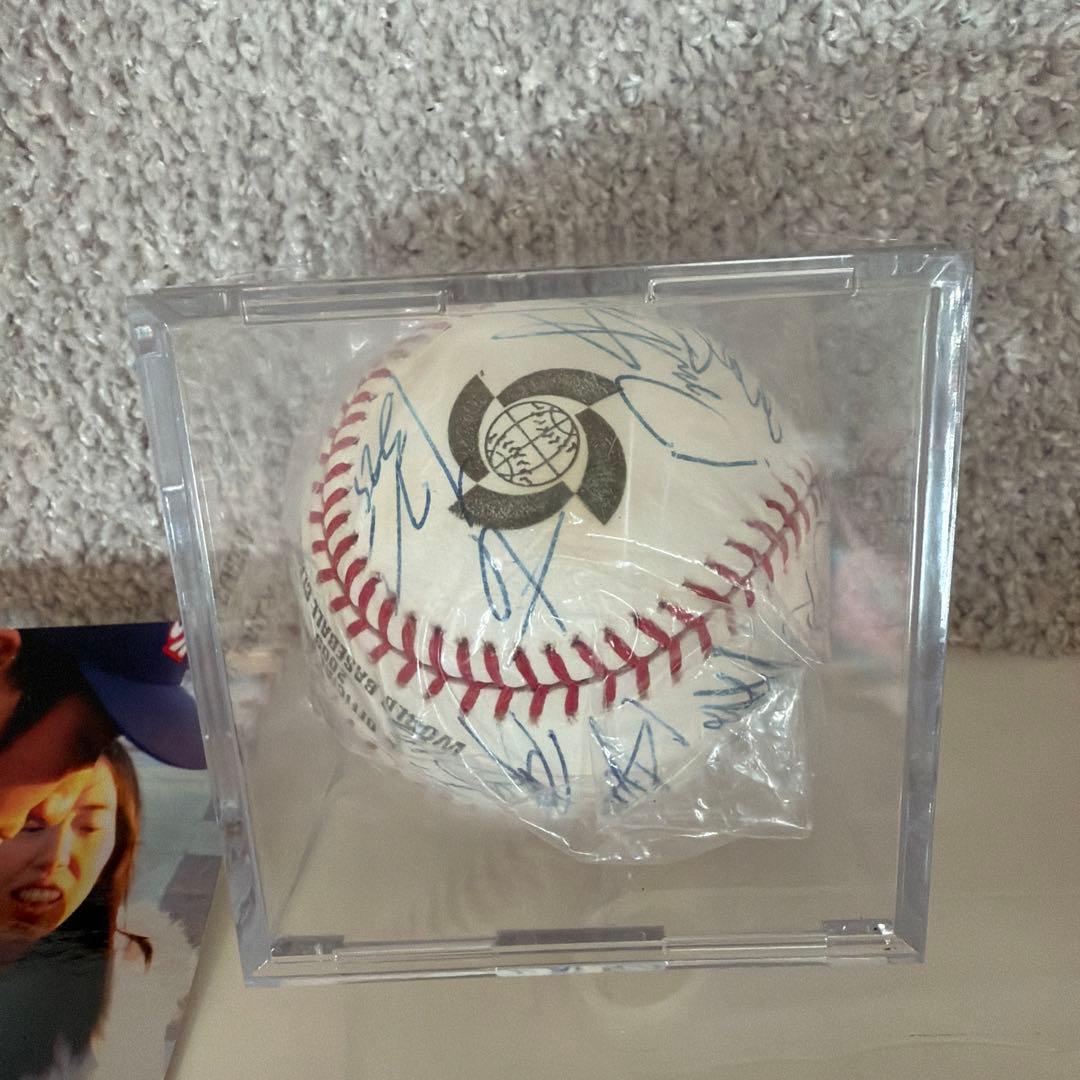 WBC2009 寄せ書きサインボール 20数名 ダルビッシュ 松坂大輔 里崎など