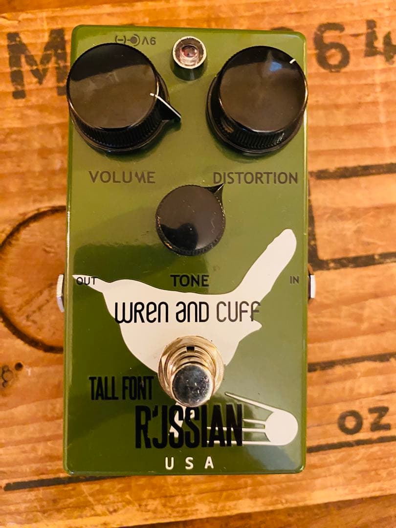 ギター Wren and Cuff TallFont Russian BIG MUFF