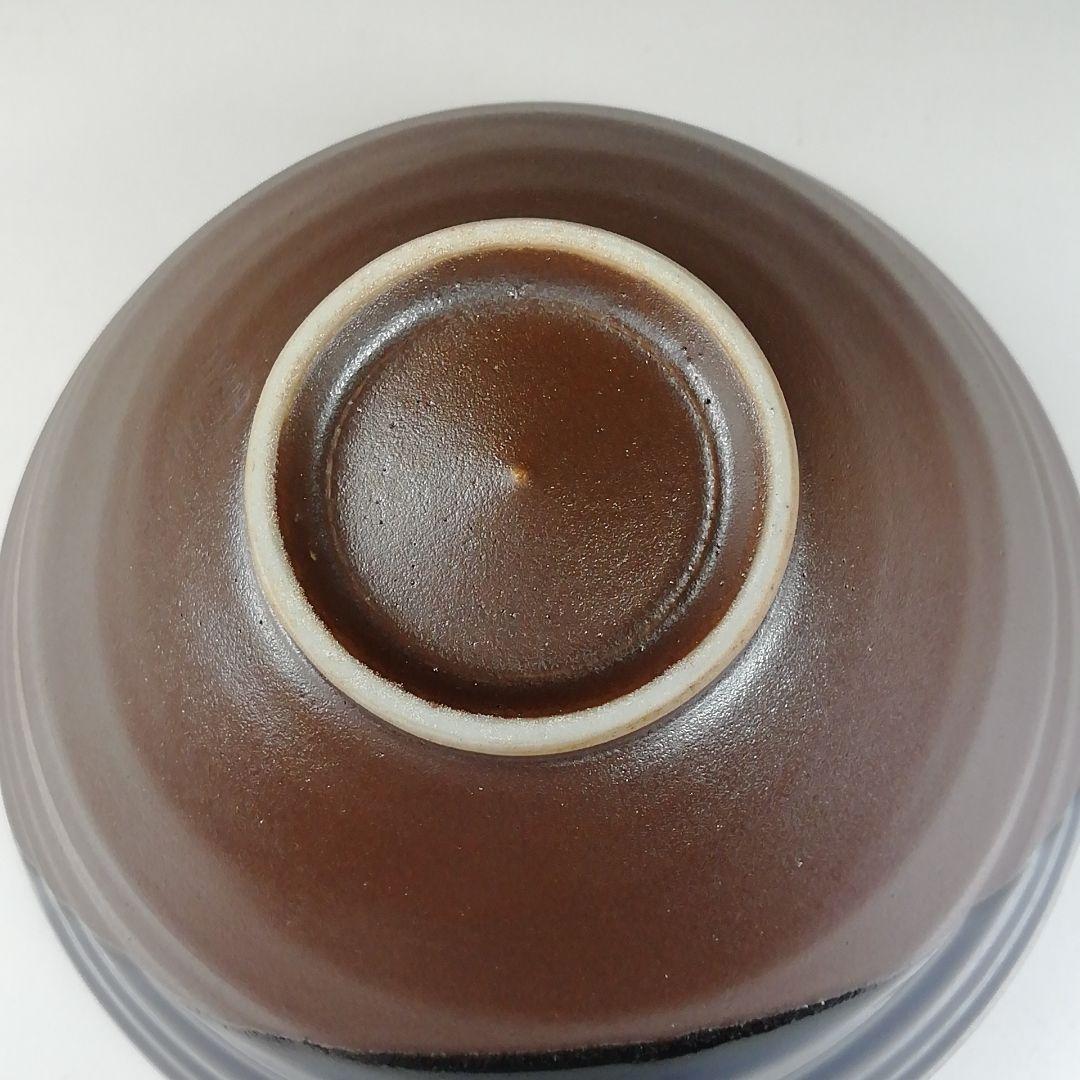 Ｔ６３６　茶碗　『九谷焼』『松屋窯　松本佐一 作』　共箱　抹茶碗　茶道具