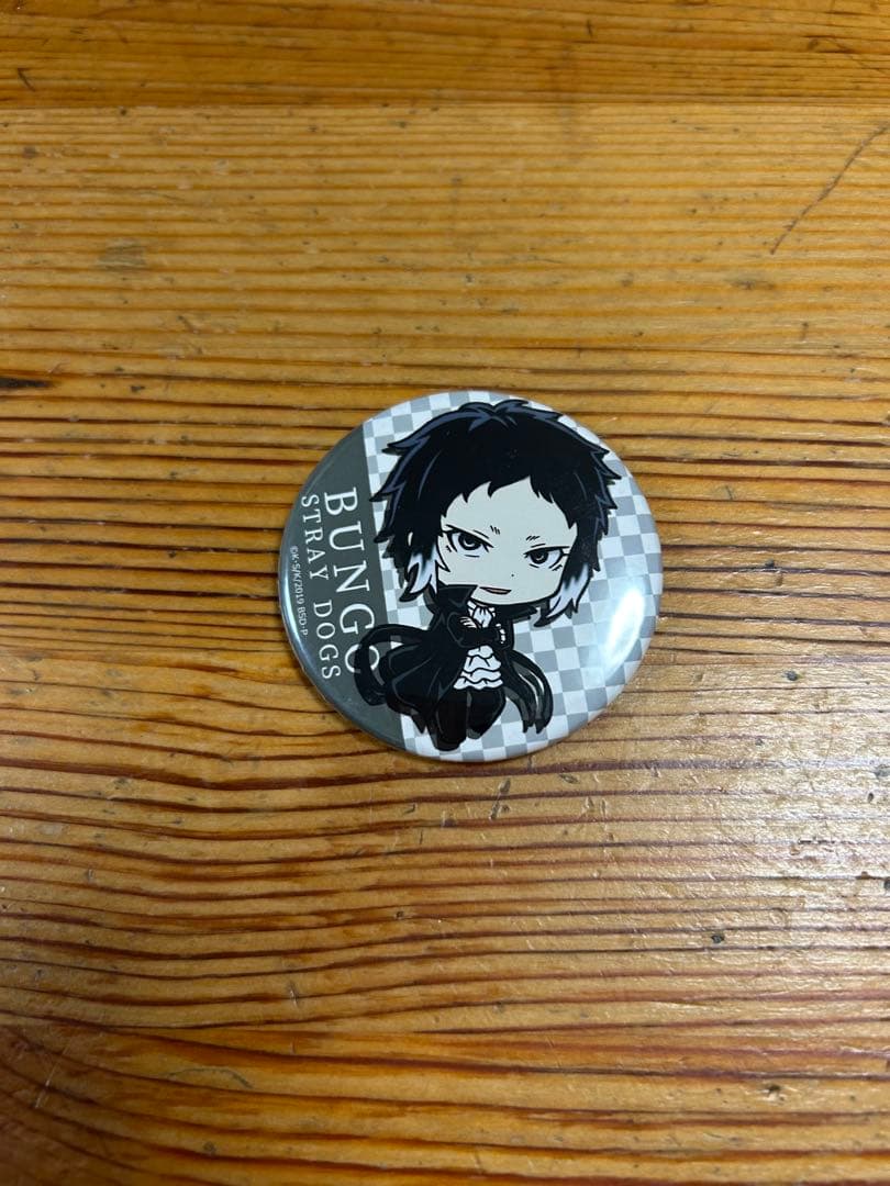 文豪ストレイドッグス 缶バッジ　芥川龍之介　文スト