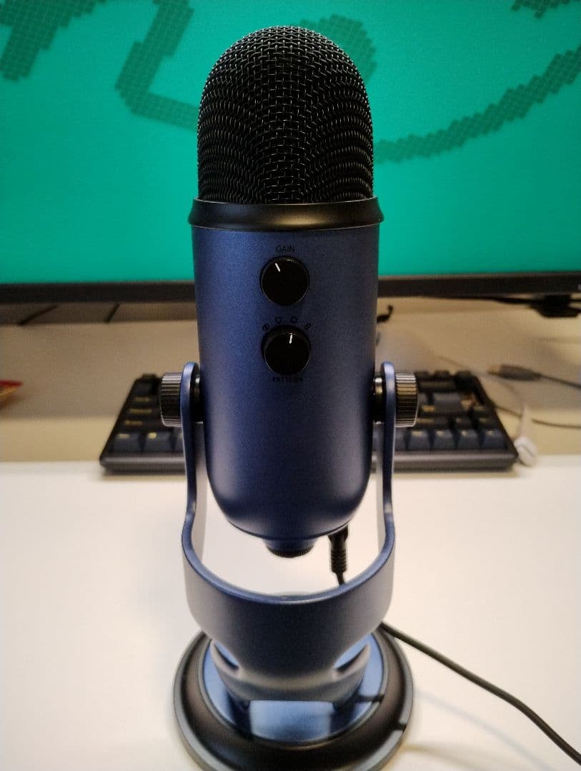 Blue Yeti コンデンサーマイク USB接続