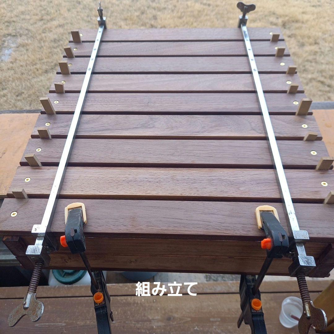 折りたたみテーブル天然無垢ウォルナット