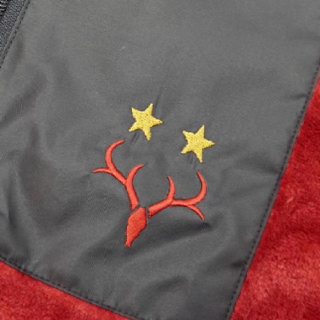 鹿島アントラーズ　フリースジャケット レッド