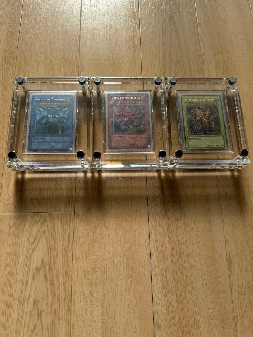 【完美品】三幻神 GBIシークレット 英語表記 おまけ:クリスタルブロック付き