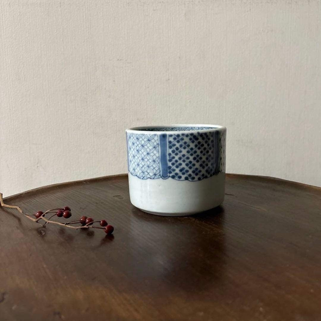 古伊万里染付　火入　江戸時代.明治　骨董品　アンティーク　古道具　白磁　検:李朝