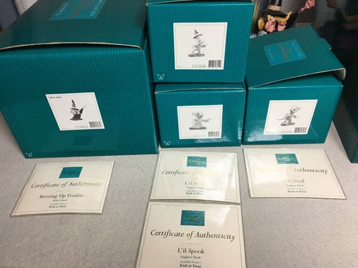 wdcc trick or treat! 6点セット ヒューイドゥーイルーイ魔女