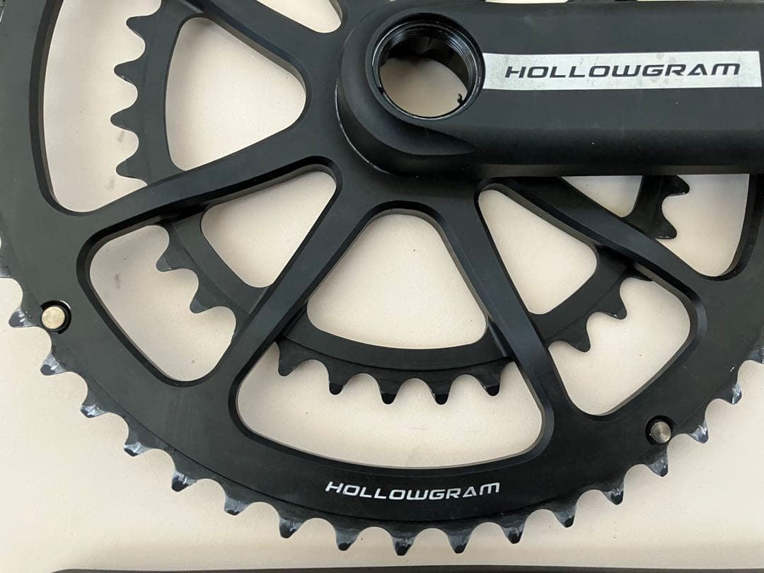 美品★軽量！CANNONDALEホログラム Siクランクセット172.5mm