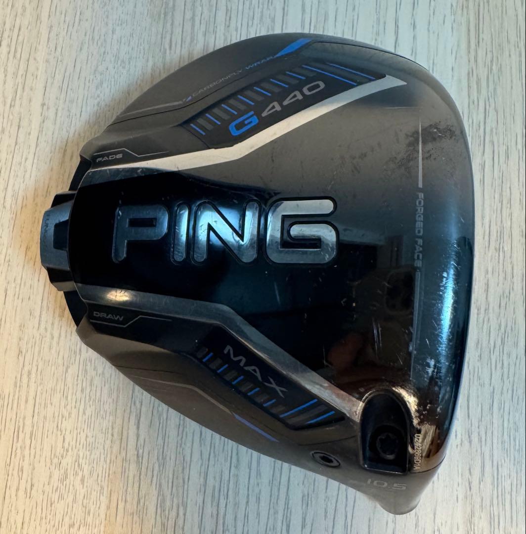 PING G440MAX ドライバー　（ヘッドのみ）